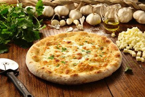 garlic pizza bread with cheese